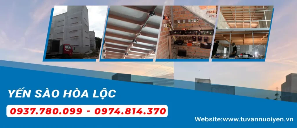 Yến Sào Hòa Lộc là công ty chuyên tư vấn, thiết kế, thi công nhà yến